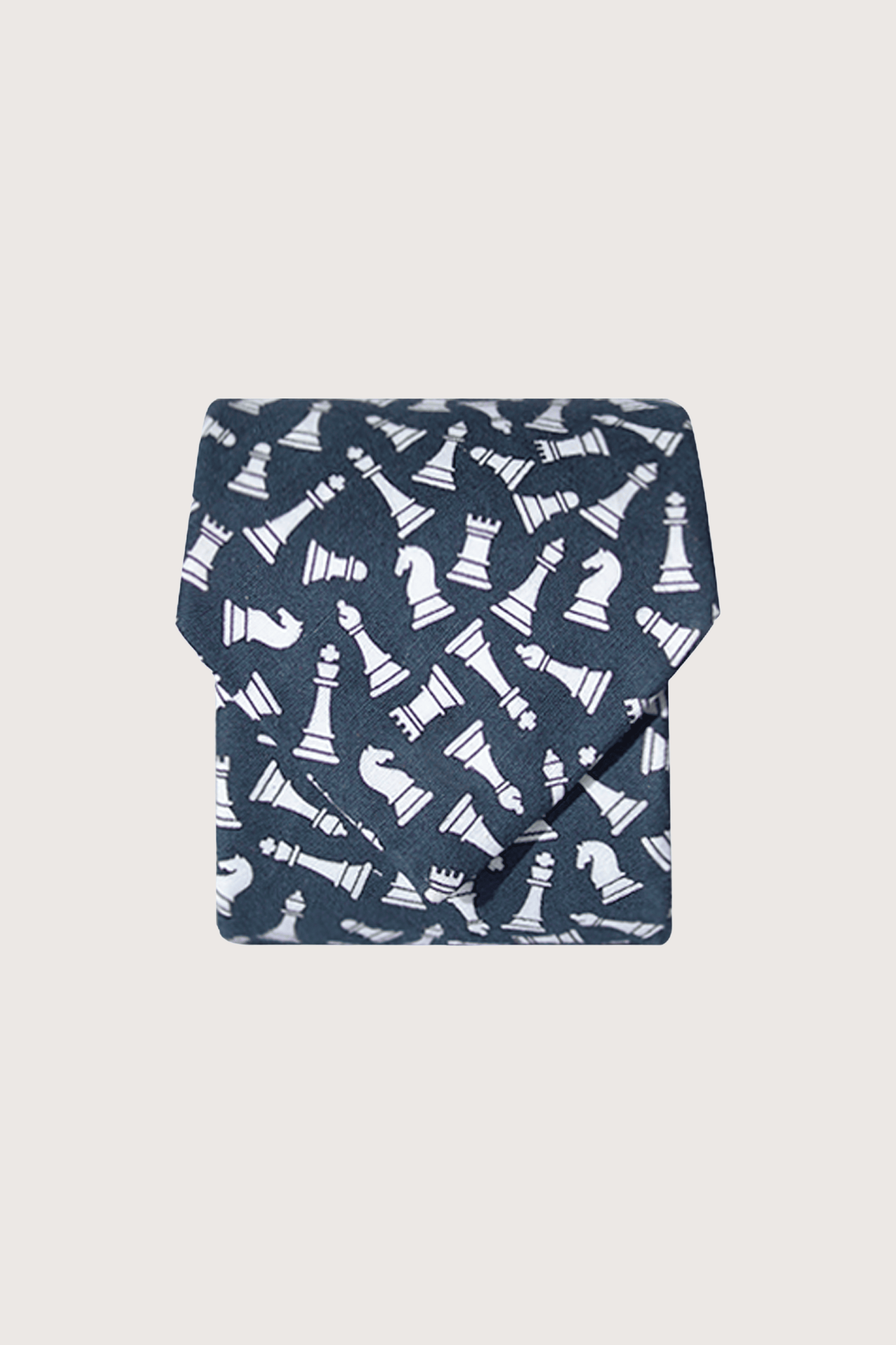Ajedrez Corbata de Algodón Estampado
