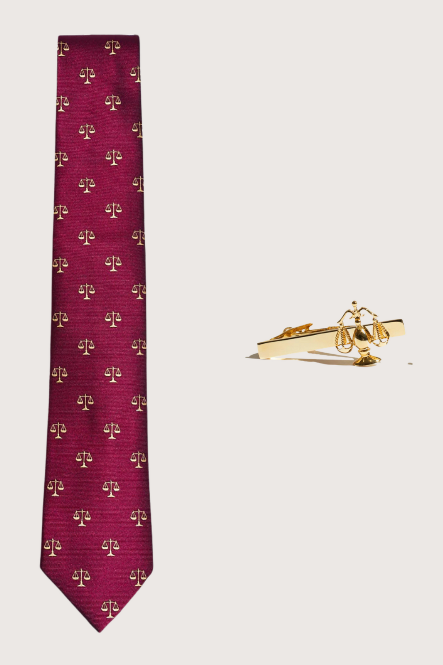 Set 2 en 1 Balanzas Corbata y Clip