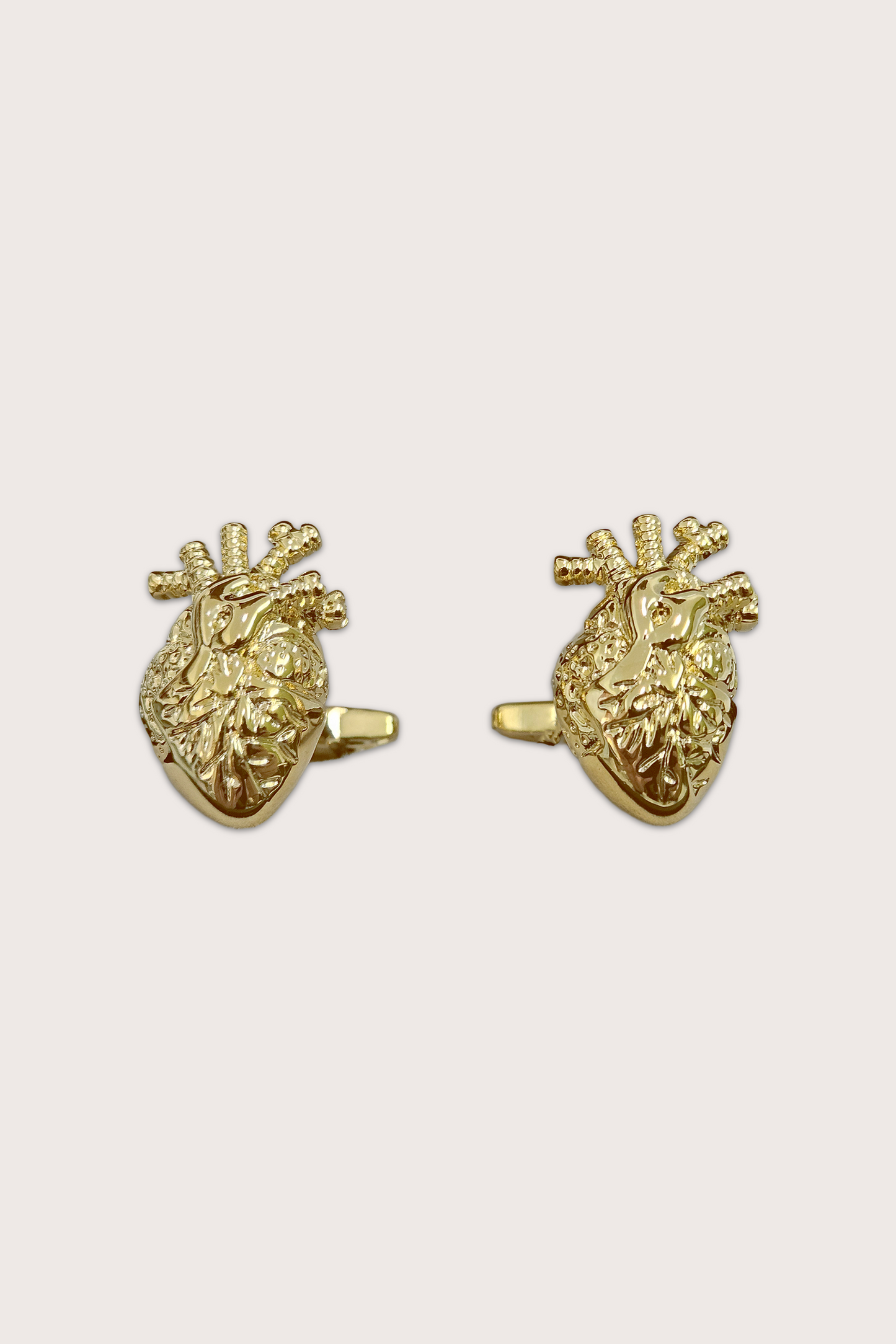 Corazón Clip y Mancuernillas
