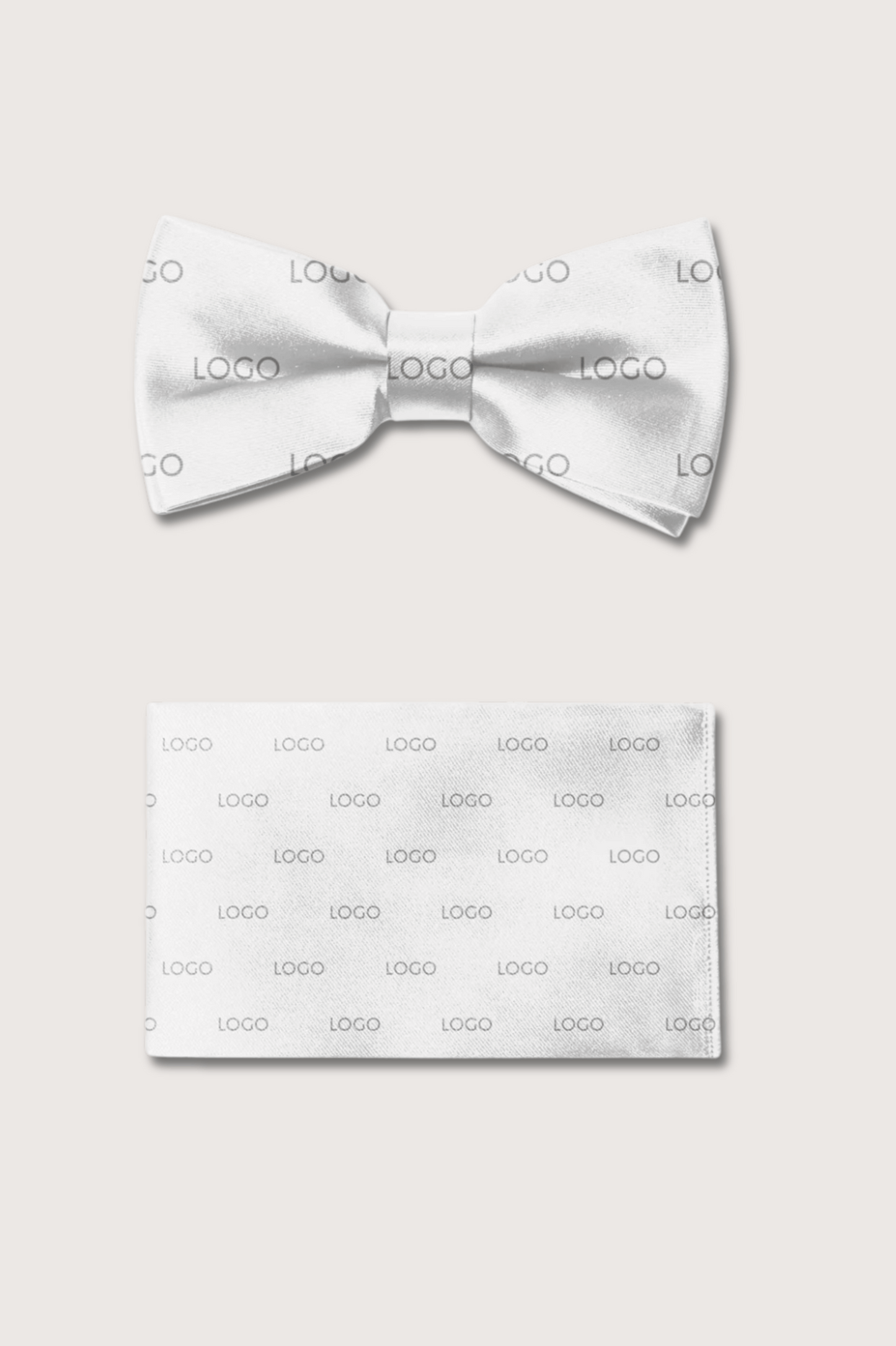Moño con Pañuelo Estampado Personalizado
