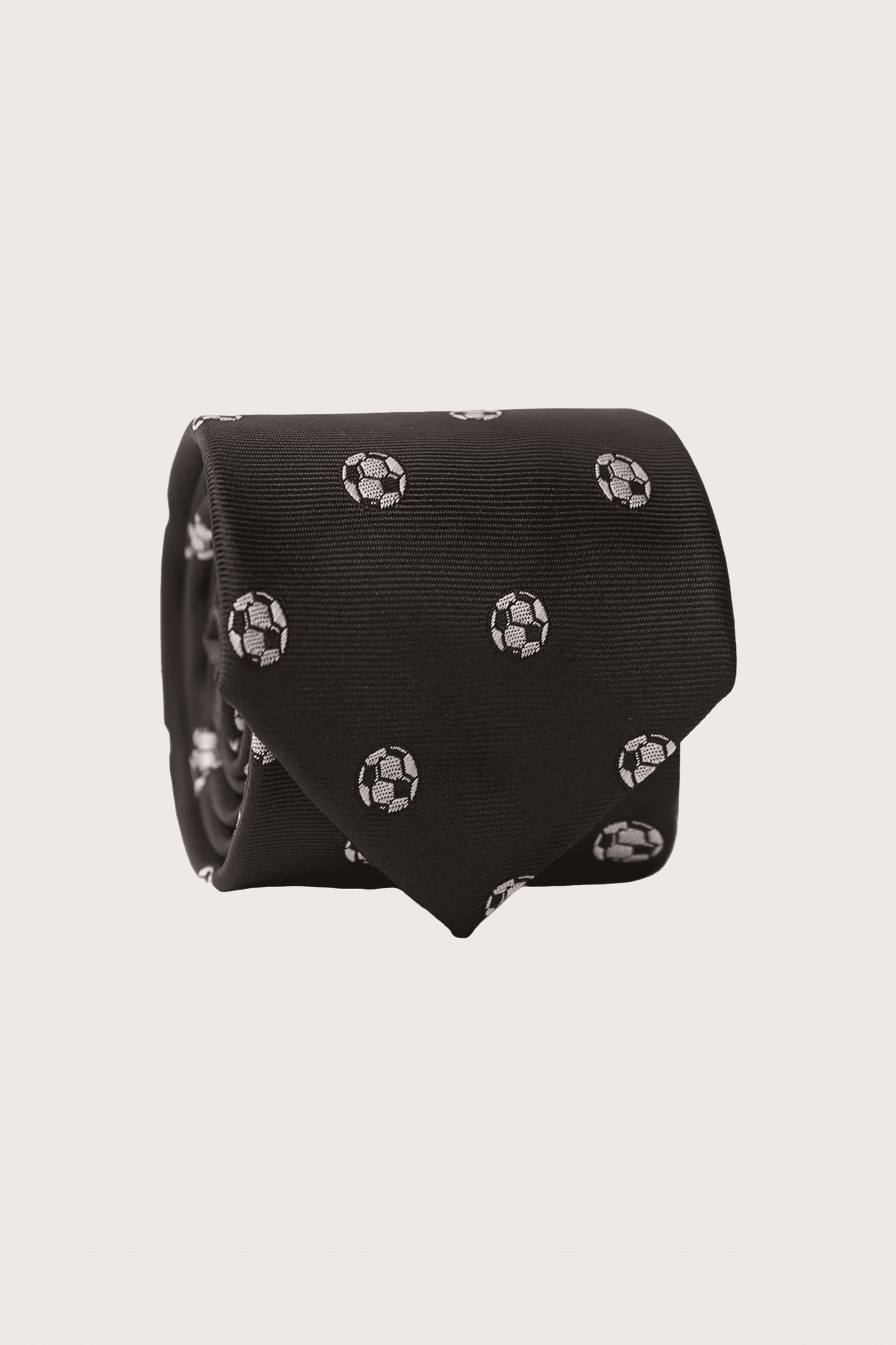 Futbol Soccer Corbata de Poliéster Microbordado