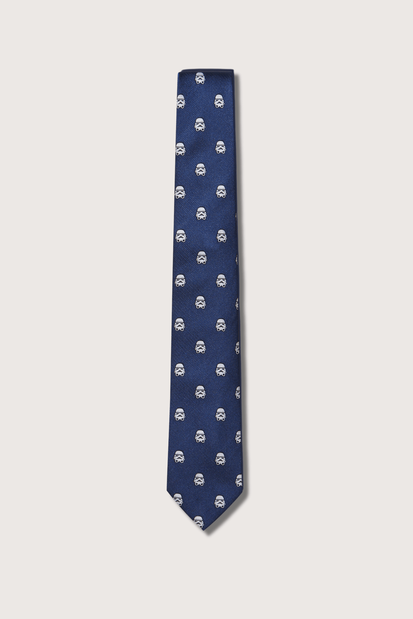 Stormtrooper Corbata Azul Poliéster Microbordado