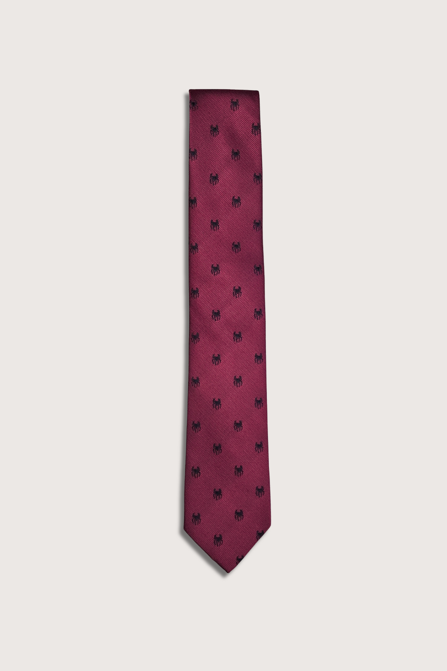 Arañas Corbata de Poliéster Microbordado