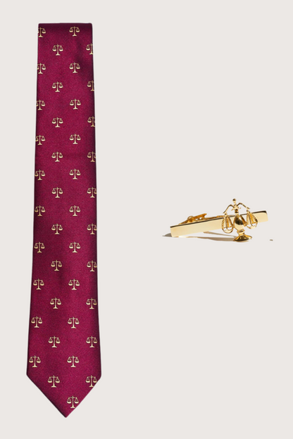 Set 2 en 1 Balanzas Corbata y Clip