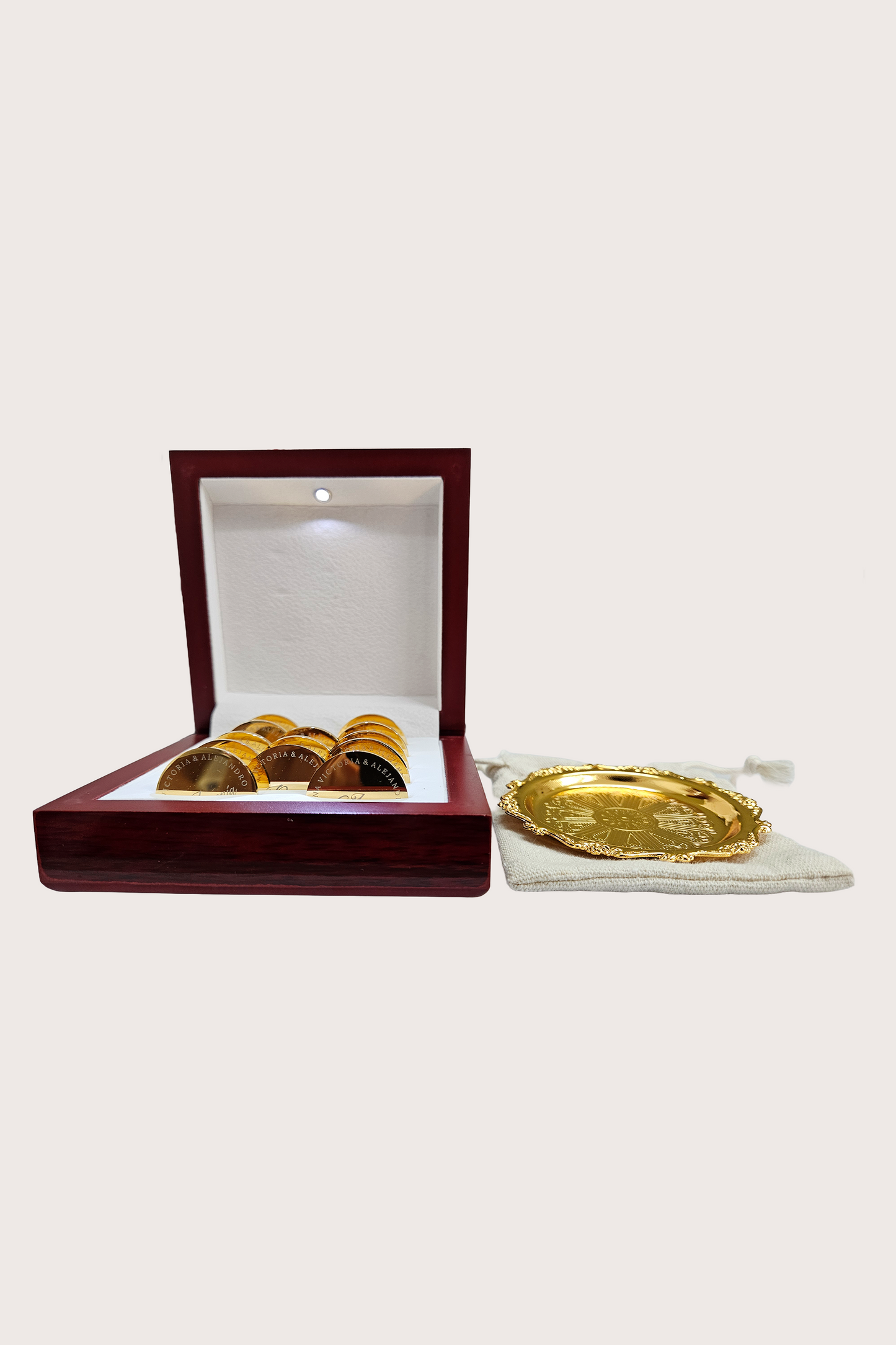 Arras de Matrimonio Personalizadas a Láser