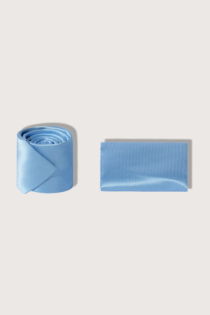 Corbata con Pañuelo Seda Italiana