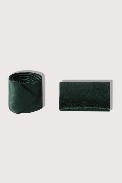 Corbata con Pañuelo Seda Italiana