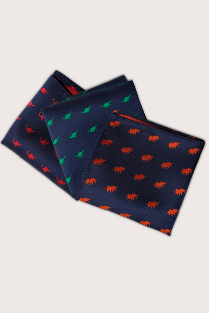 Dinosaurios Pañuelos de Poliéster Microbordado