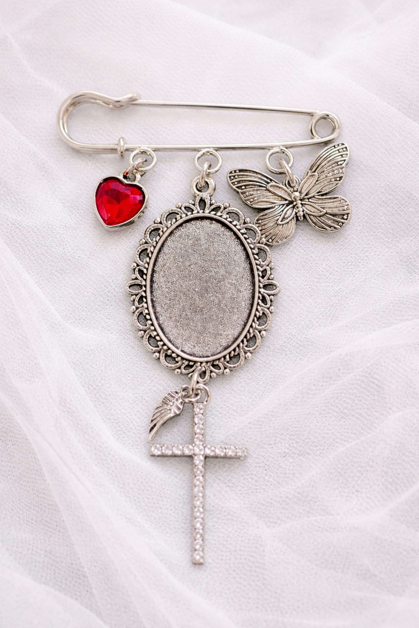 Relicario Corazón Rojo