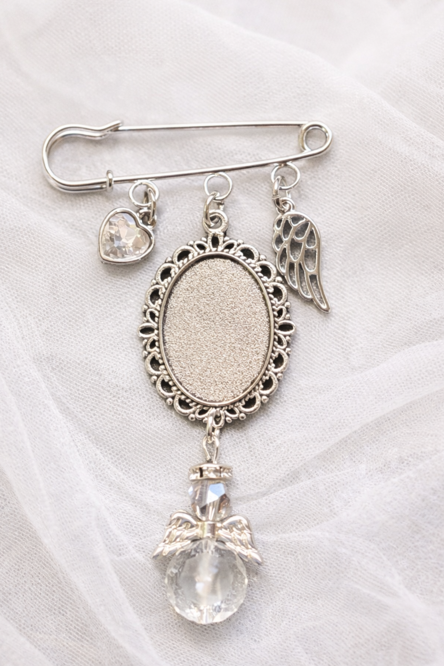 Relicario Ala Plata S925