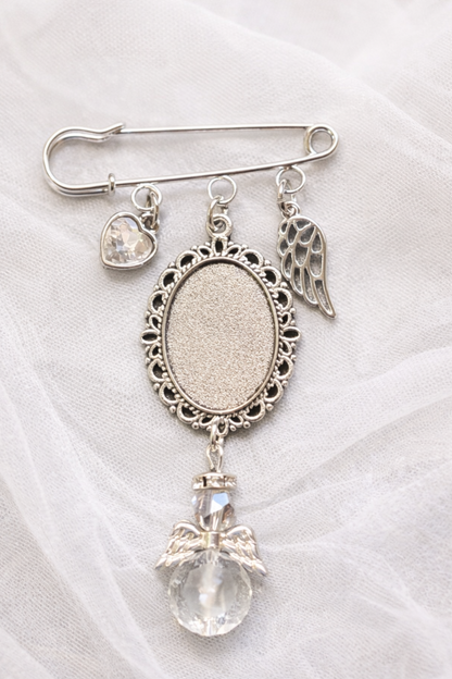 Relicario Ala Plata S925