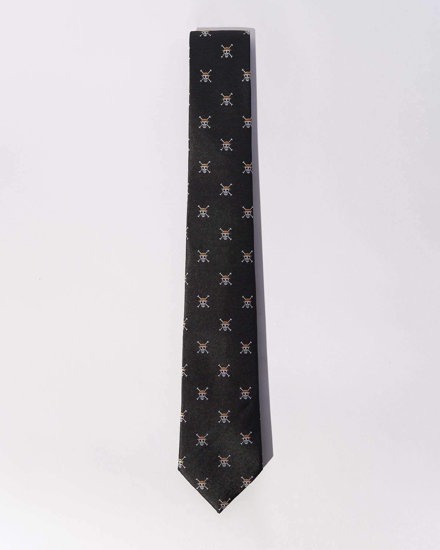 Piratas Negra Anime Corbata