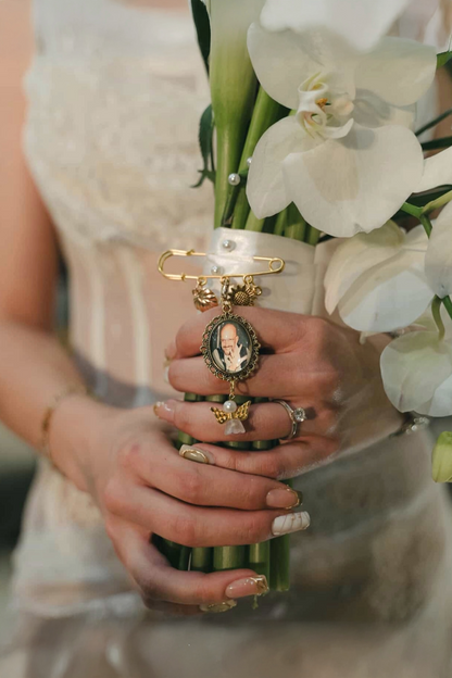 Relicario para Ramo o Traje