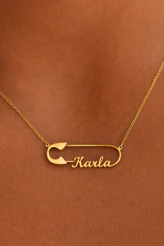 Collar Clip con Nombre Personalizado