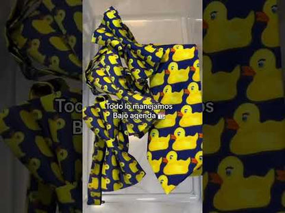Moño con Pañuelo Estampado Personalizado