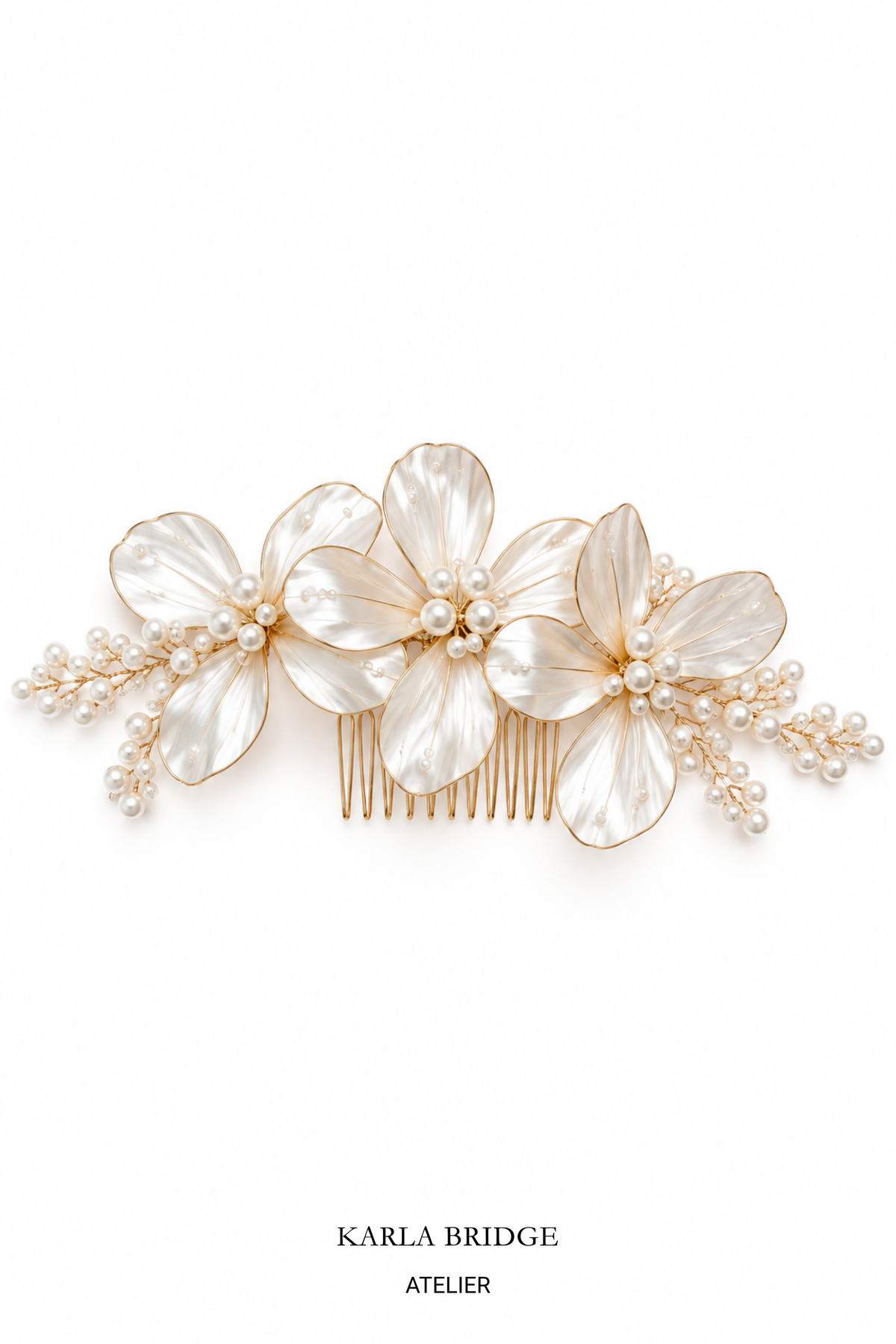 Tocado Floral Atelier 100% Personalizable