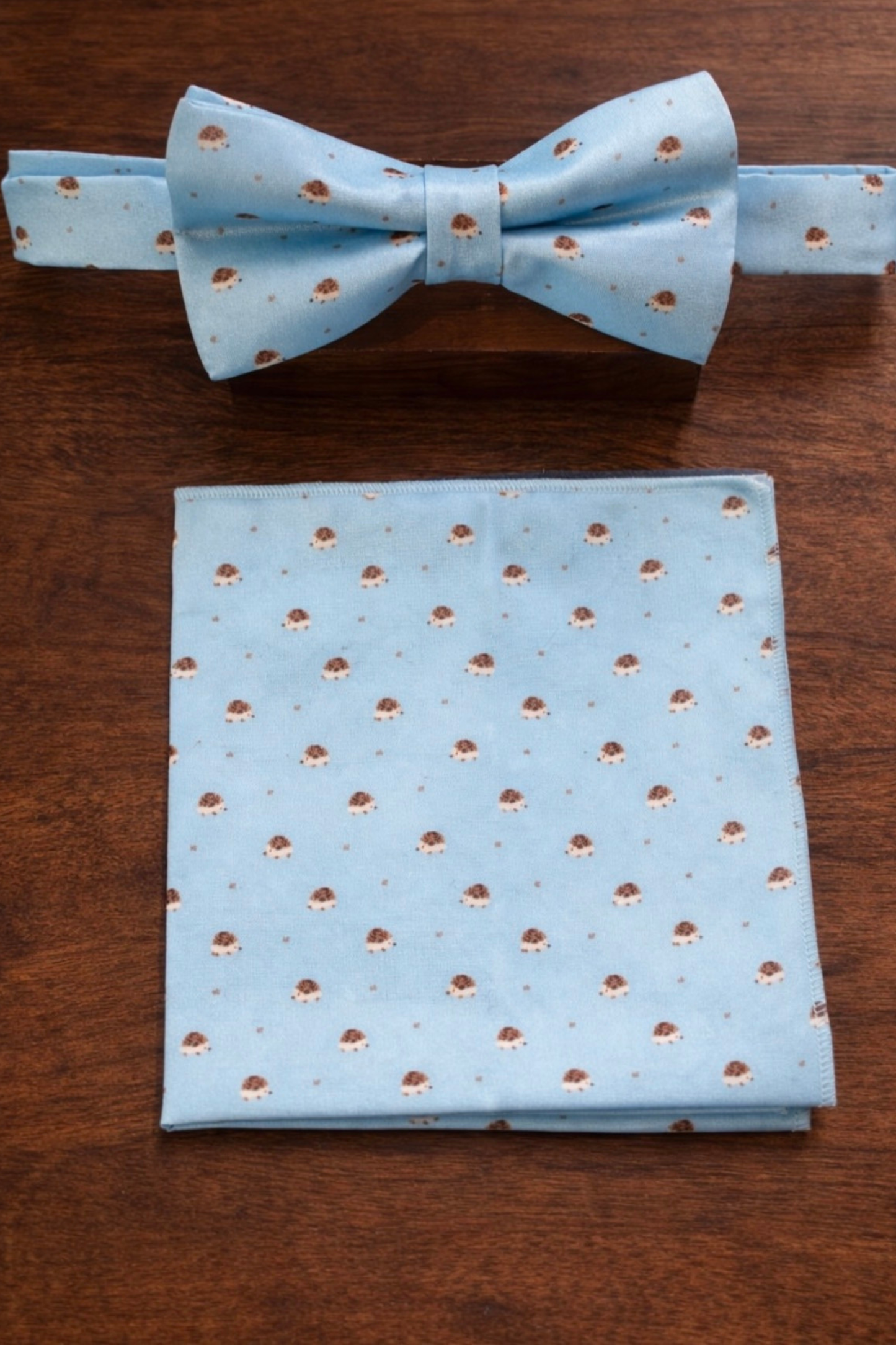 Moño con Pañuelo Estampado Personalizado