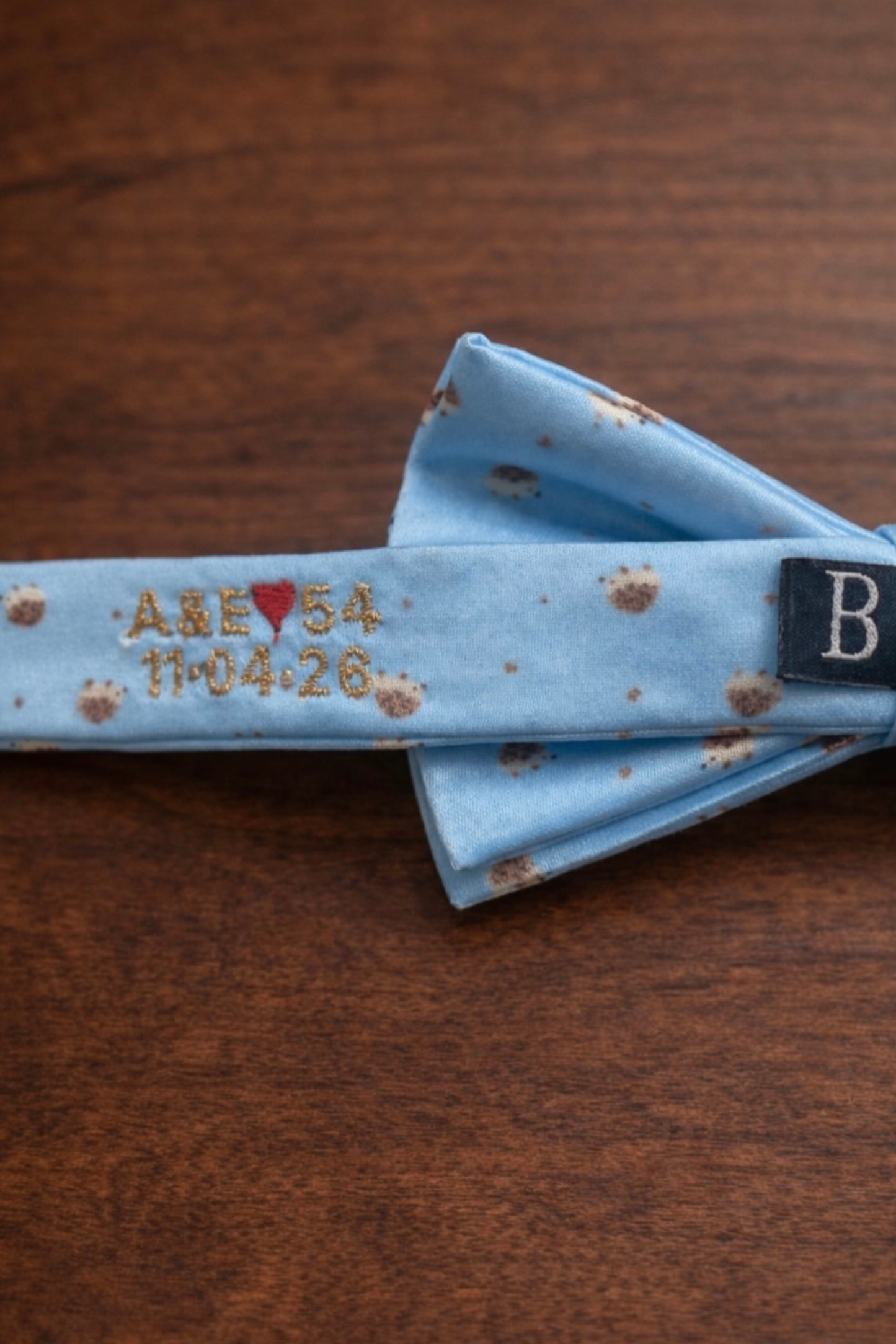 Moño con Pañuelo Estampado Personalizado