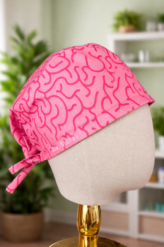 Gorro Quirúrgico Personalizado con Bordado de Iniciales Médico