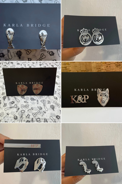 Mancuernillas Silueta Personalizada
