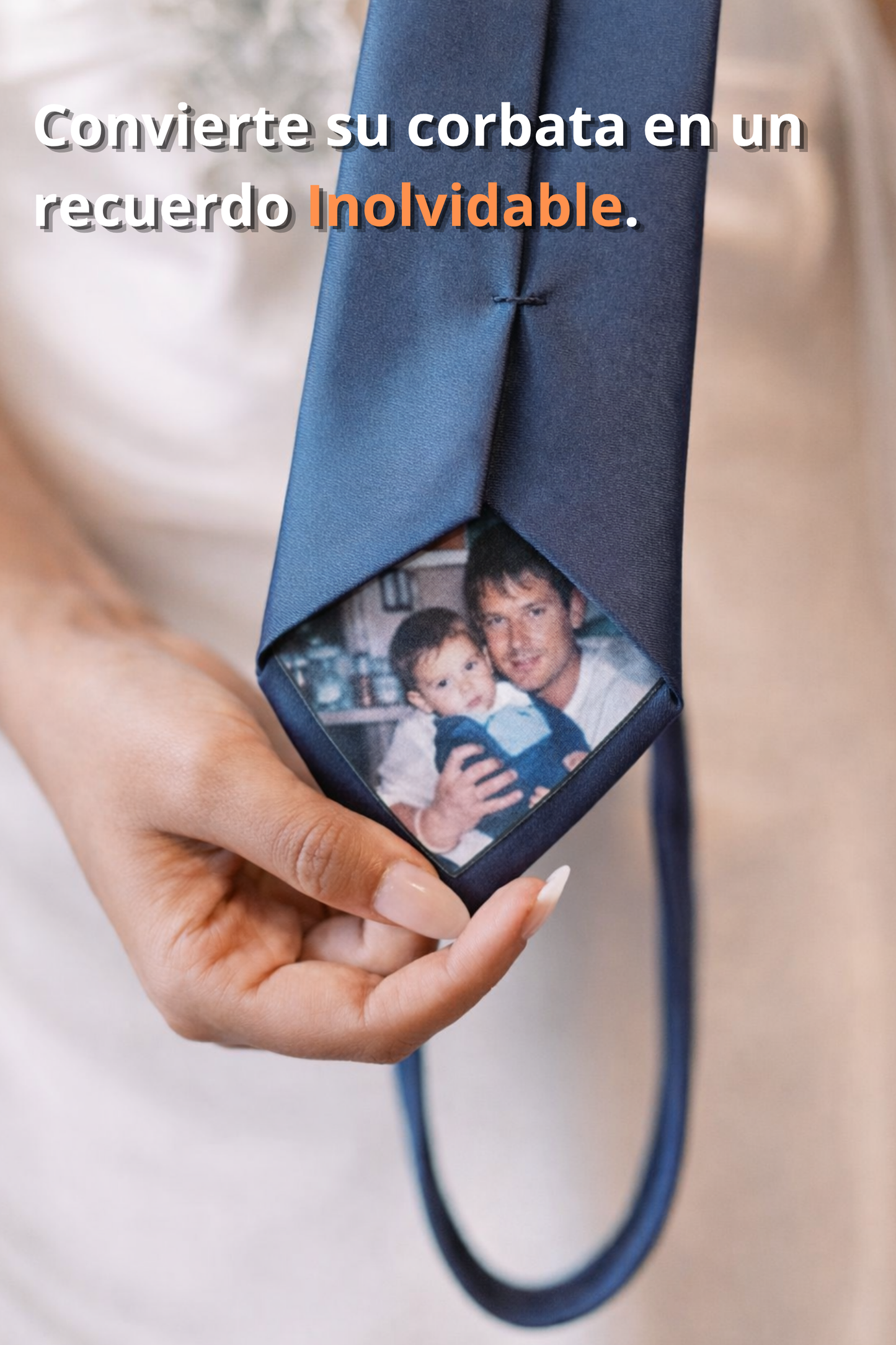 Parche de Foto Personalizado para Corbata