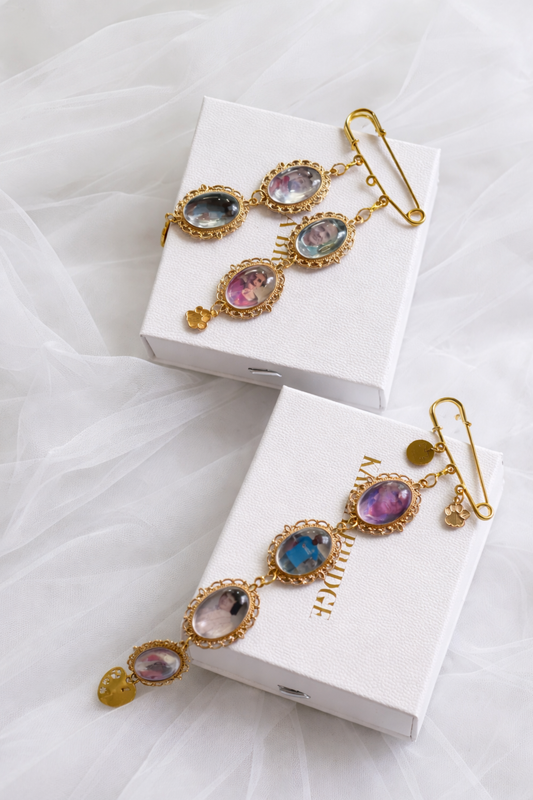 Relicario para Ramo o Traje