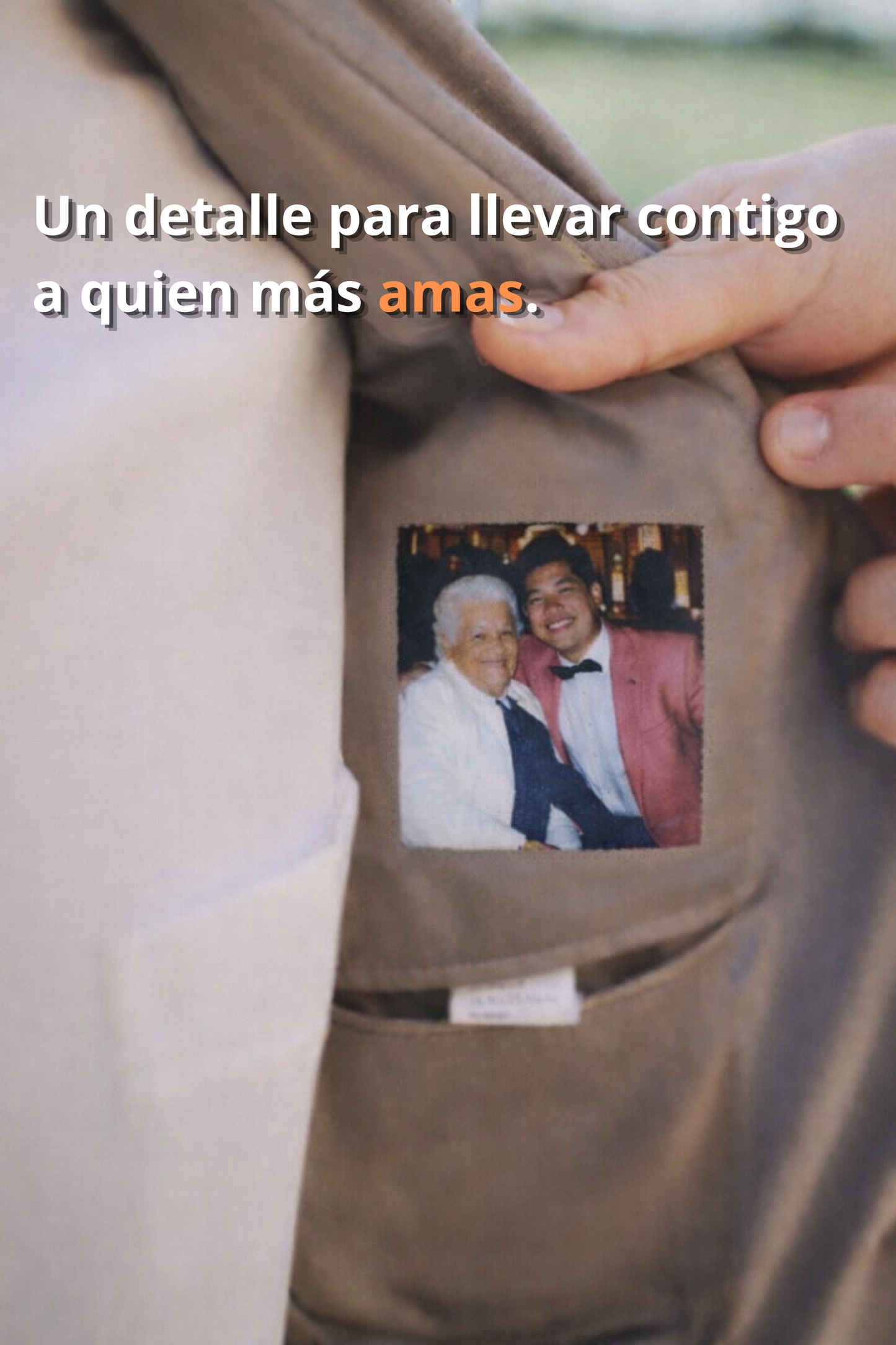 Parche de Foto Personalizado para Saco