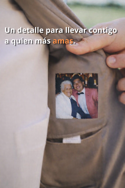 Parche de Foto Personalizado para Saco