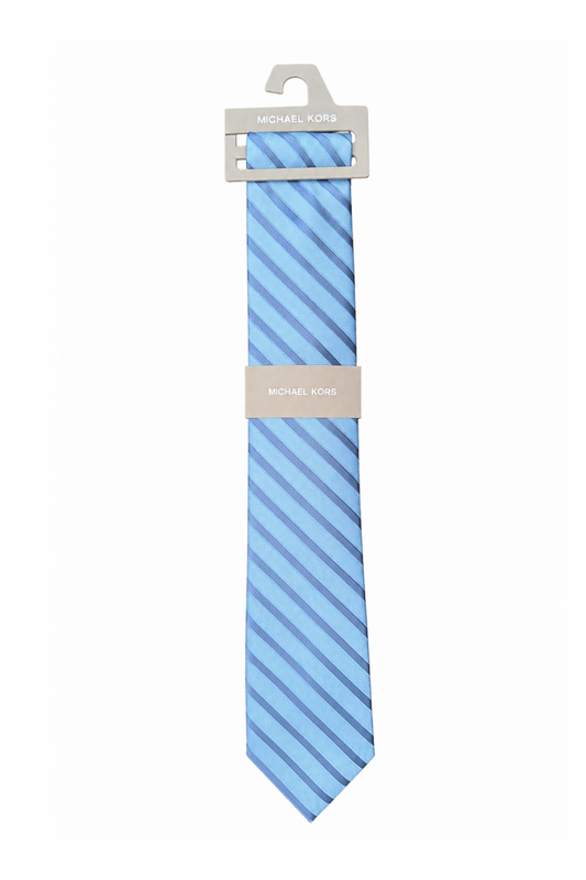 Corbata Celeste Rayas Tommy Hilfiger Original