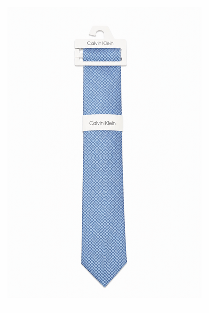 Corbata Azul texturizada Calvin Klein