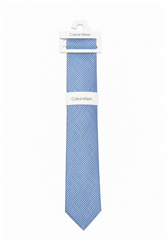 Corbata Azul texturizada Calvin Klein