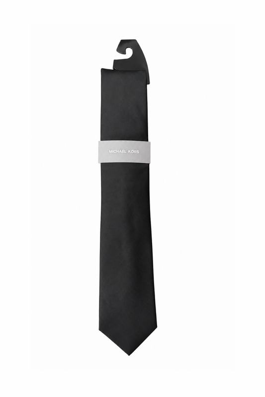 Corbata Negra Lisa Michael Kors Original