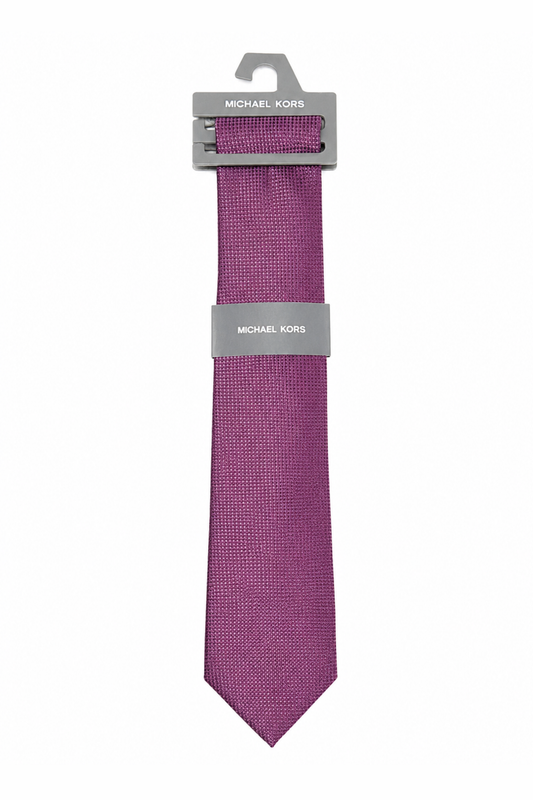 Corbata Orquídea Texturizada Michael Kors Original