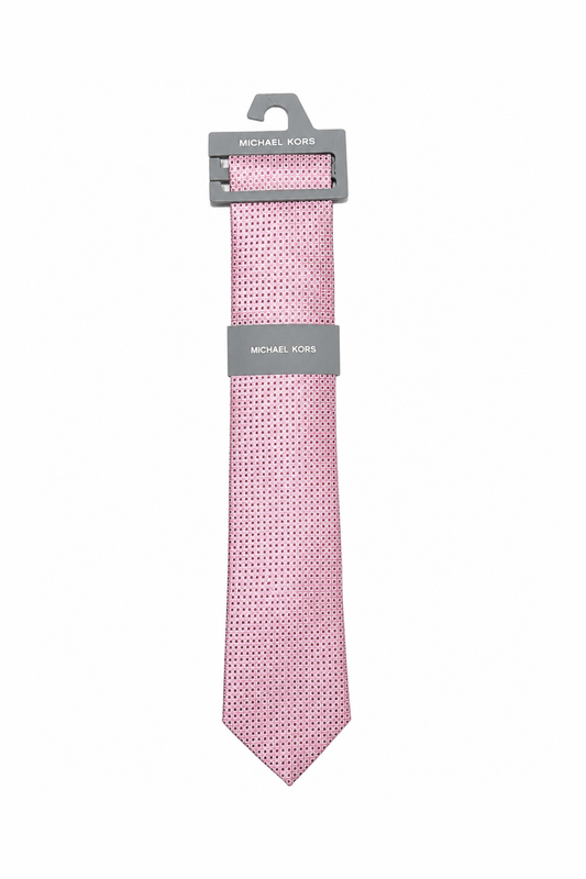 Corbata Pink Textura Michael Kors Original