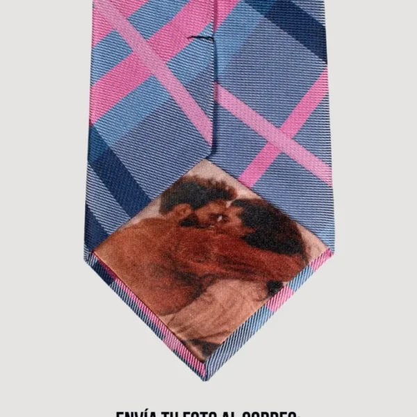 Parche de foto impresa para corbata